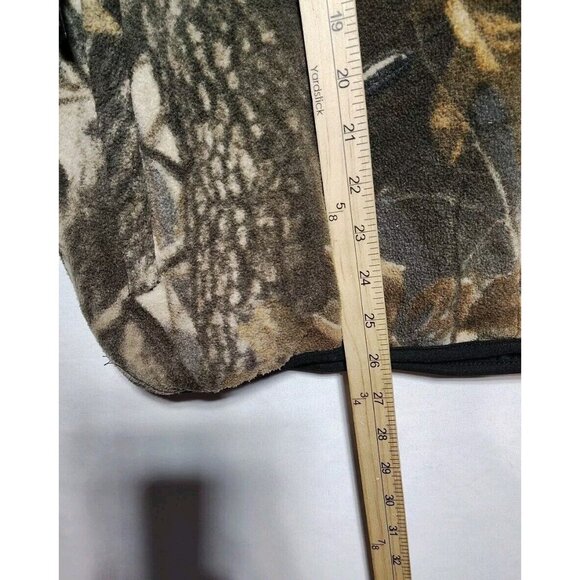 Gander Mountain Guide Series Reversible Fleece Brown Camouflage Jacket Men's XL - Picture 7 of 11